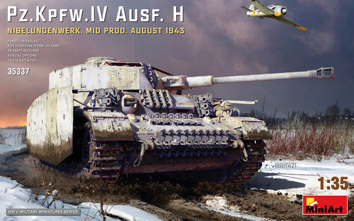 1/35 Pz.Kpfw.IV Ausf. H Nibelungenwerk. Mid Prod. (August 1943) - Hobby Sense