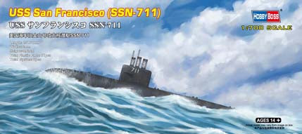 1/700 USS San Francisco (SSN-711) - Hobby Sense