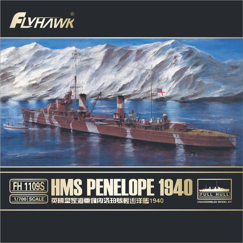 1/700 HMS Penelope 1940 (Deluxe Edition) - Hobby Sense