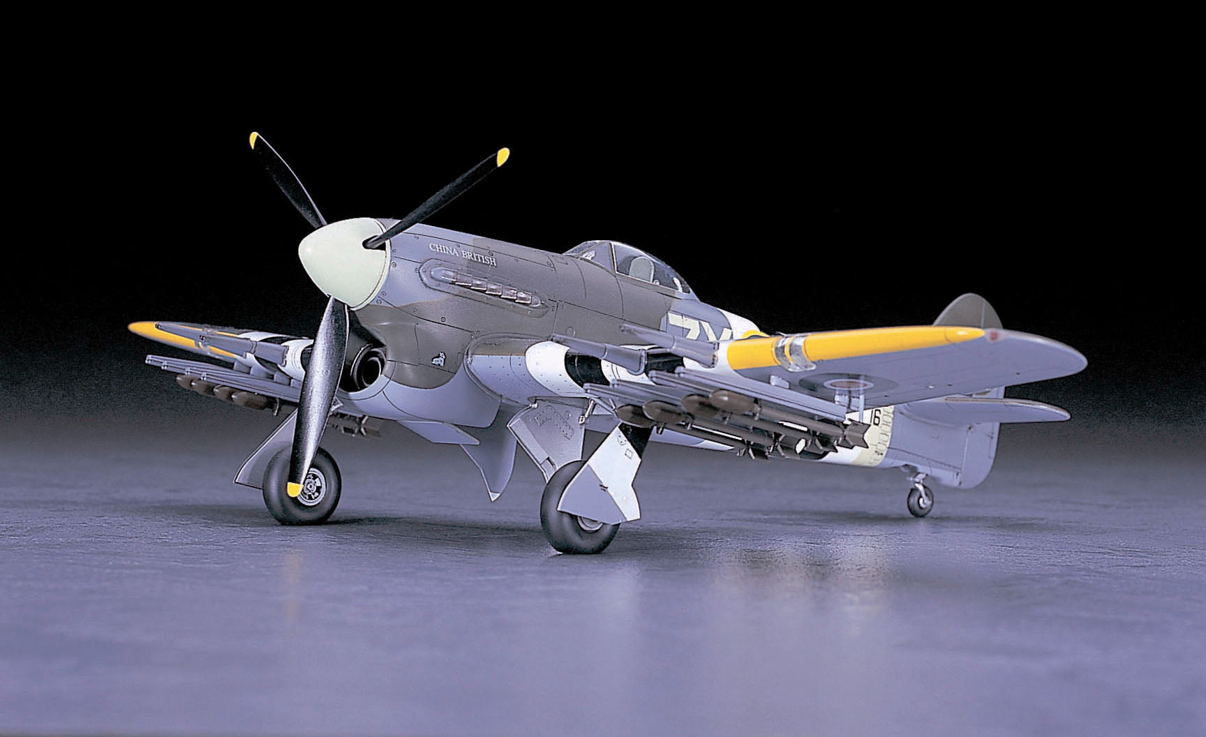 1/48 Typhoon Mk. 1B w/Tear Drop Canopy - Hobby Sense