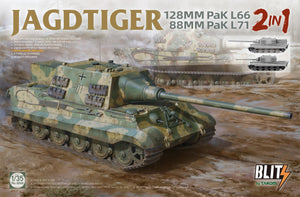 1/35 Jagdtiger (2 in 1) 128MM Pak L66 & 88MM Pak L71 - Hobby Sense