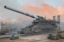 1/72 German 80cm K(E) Railway Gun "Dora" - Hobby Sense