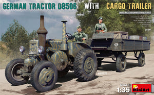 1/35 German Tractor D8506 with Cargo Trailer - Hobby Sense