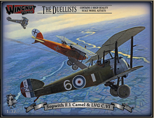 1/32 Sopwith F.1 Camel & LVG C.VI "The Duellists" - Hobby Sense
