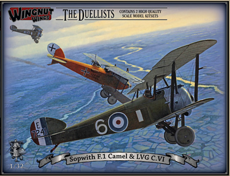 1/32 Sopwith F.1 Camel & LVG C.VI 