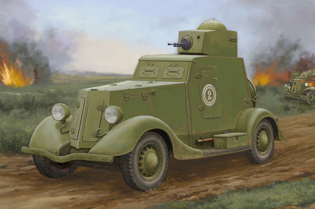 1/35 Soviet BA20 Armored Car Mod.1939 - Hobby Sense