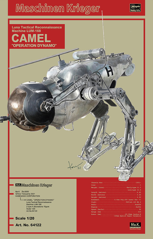 1/20 LUM-168 Camel Operation Dynamo, Maschinen Krieger - Hobby Sense