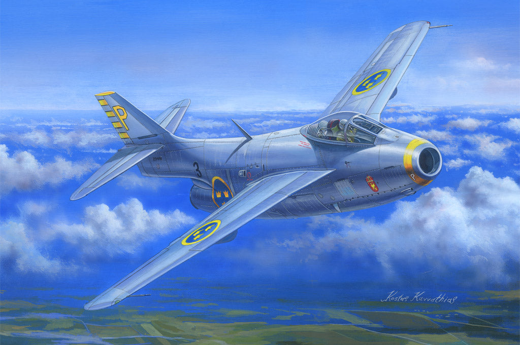 1/48 J29B Tunnan - Hobby Sense