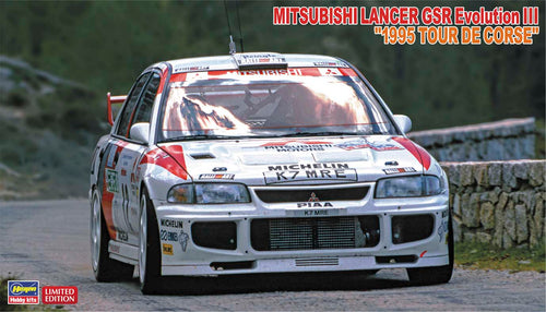 1/24 Mitsubishi Lancer GSR Evolution III 1995 Tour De Corse - Hobby Sense