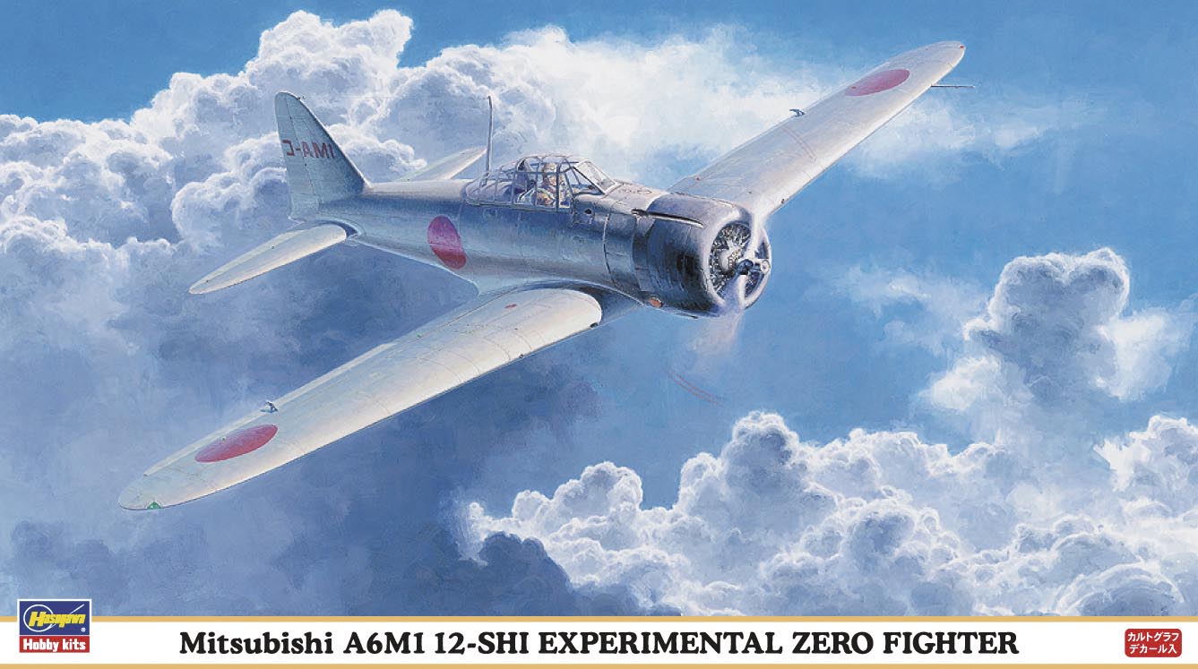 1/48 Mitsubishi A6M1 12-SHI Experimental Zero Fighter - Hobby Sense