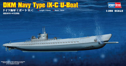 1/350 DKM Navy Type lX-C U-Boat - Hobby Sense