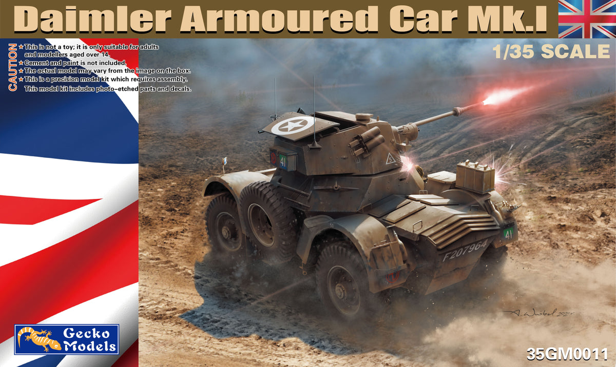 1/35 Daimler Armored Car Mk.I - Hobby Sense