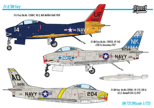 1/72 FJ-3/3M Fury - Hobby Sense