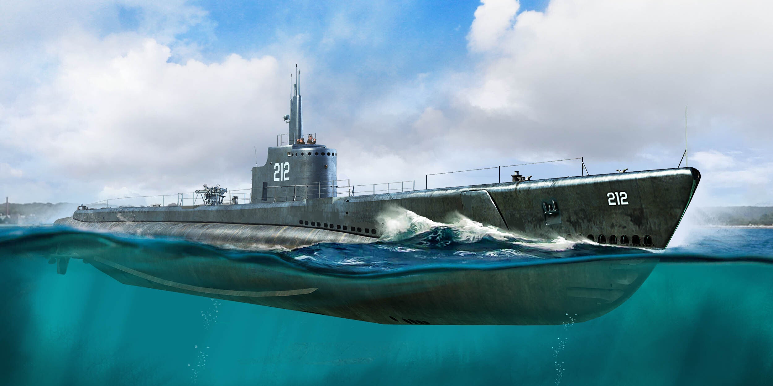 1/350 USS GATO SS-212 1941 - Hobby Sense