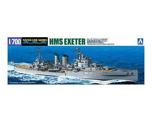 1/700 British Heavy Cruiser Exeter - Hobby Sense