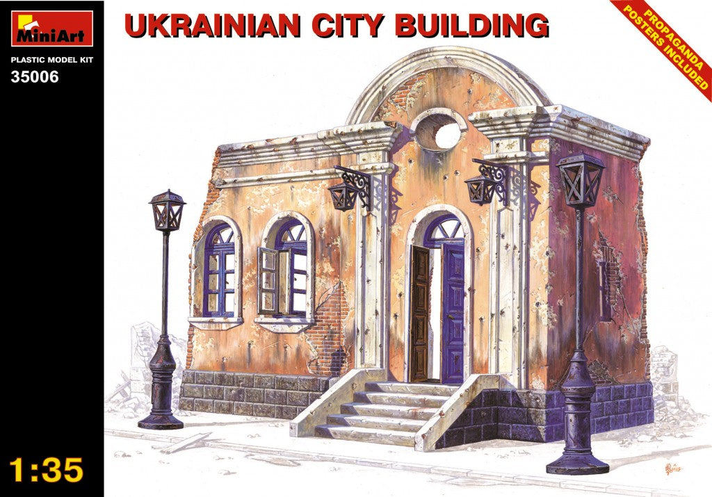 1/35 Ukrainian City Building - Hobby Sense