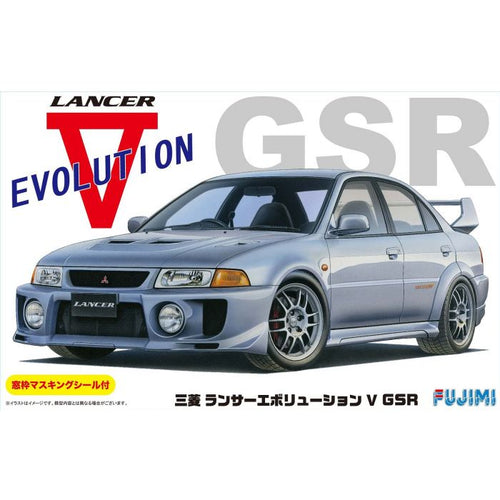 1/24 Mitsubishi Lancer Evolution V GSR w/Window Frame Masking - Hobby Sense