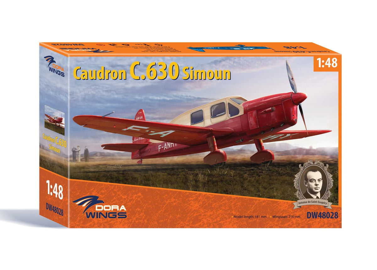 1/48 Caudron C.630 Simoun - Hobby Sense