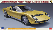 1/24 Lamborghini Miura P400 SV Chassis #5030 Gold Restoration - Hobby Sense