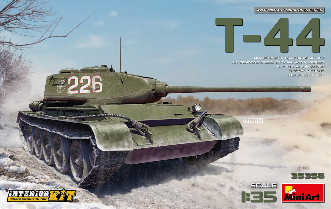 1/35 T44 Interior Kit - Hobby Sense