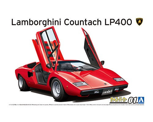 1/24 Lamborghini Countach LP400 '74 - Hobby Sense