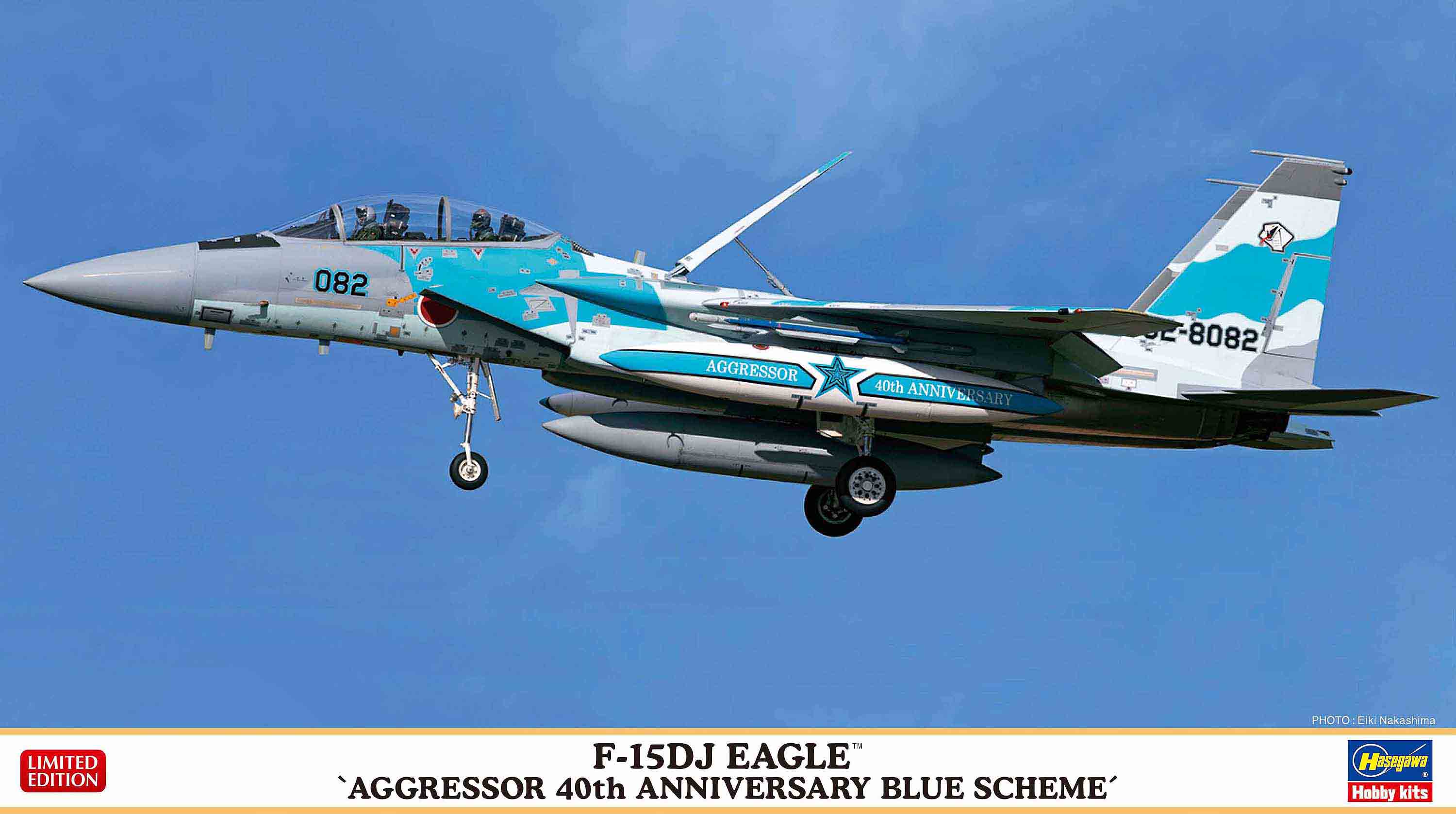 1/72 F15DJ Eagle Aggressor 40th Anniversary Blue Scheme - Hobby Sense