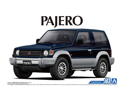 1/24 Mitsubishi V24WG Pajero Metal Top Wide XR-II '91 - Hobby Sense