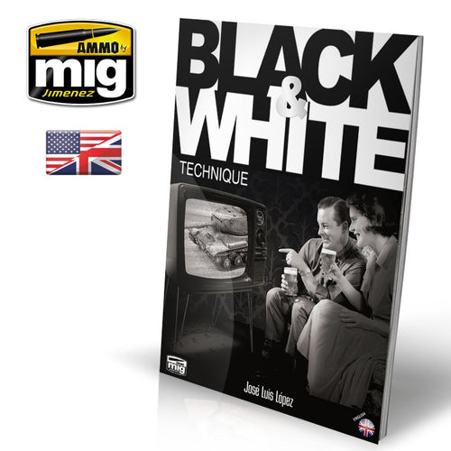 Ammo Mig Black & White Technique Guide - Hobby Sense