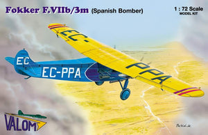1/72 Fokker F.VIIb/3m (Spanish Bomber) - Hobby Sense