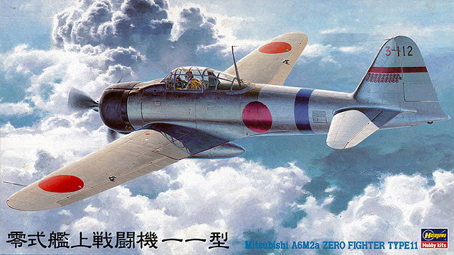 1/48 Mitsubishi A6M2a Zero Fighter Type 11 - Hobby Sense