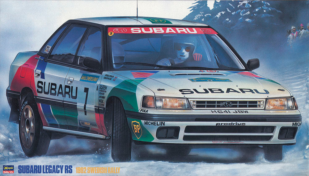 1/24 Subaru Legacy RS 1992 Swedish Rally - Hobby Sense