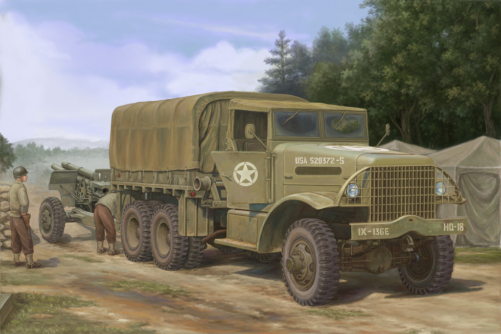 1/35 US White 666 Cargo Truck (Soft Top) - Hobby Sense