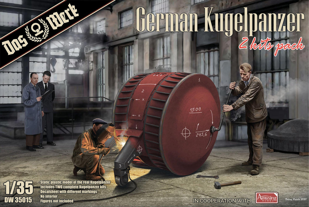 1/35 German Kugelpanzer (2 kits) - Hobby Sense