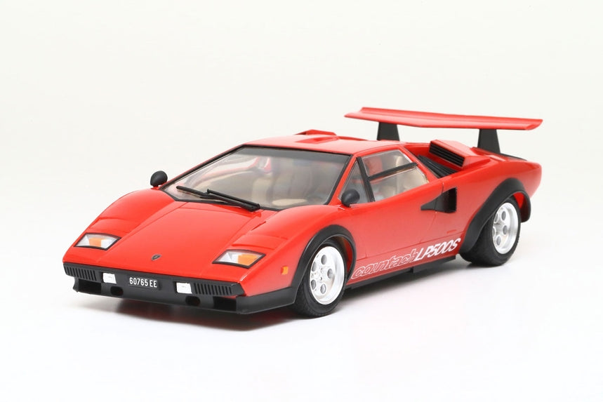 1/24 Lamborghini Countach LP500S, Red Body with Clear Coat - Hobby Sense