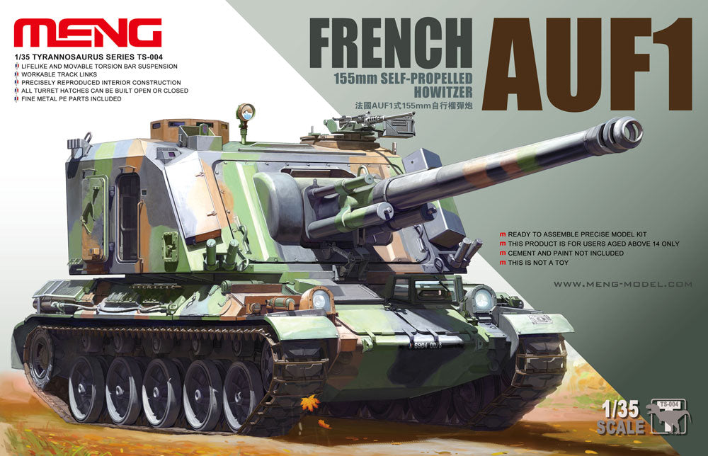1/35 French Auf1 155mm Self Propelled Howitzer - Hobby Sense