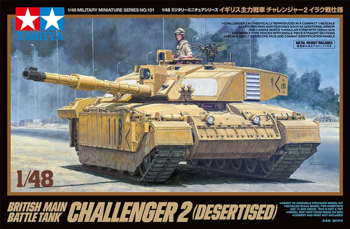 1/48 British Tank Challenger 2 Desertised - Hobby Sense