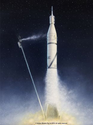 1/72 Redstone Launcher Rocket (Can build 1 of 3 Versions) - Hobby Sense