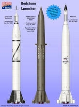 1/72 Redstone Launcher Rocket (Can build 1 of 3 Versions) - Hobby Sense