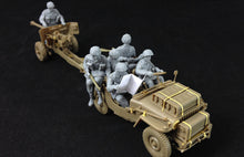 1/35 British 6 Pdr Anti Tank Gun with 1/4 Ton Truck and Crew - Hobby Sense