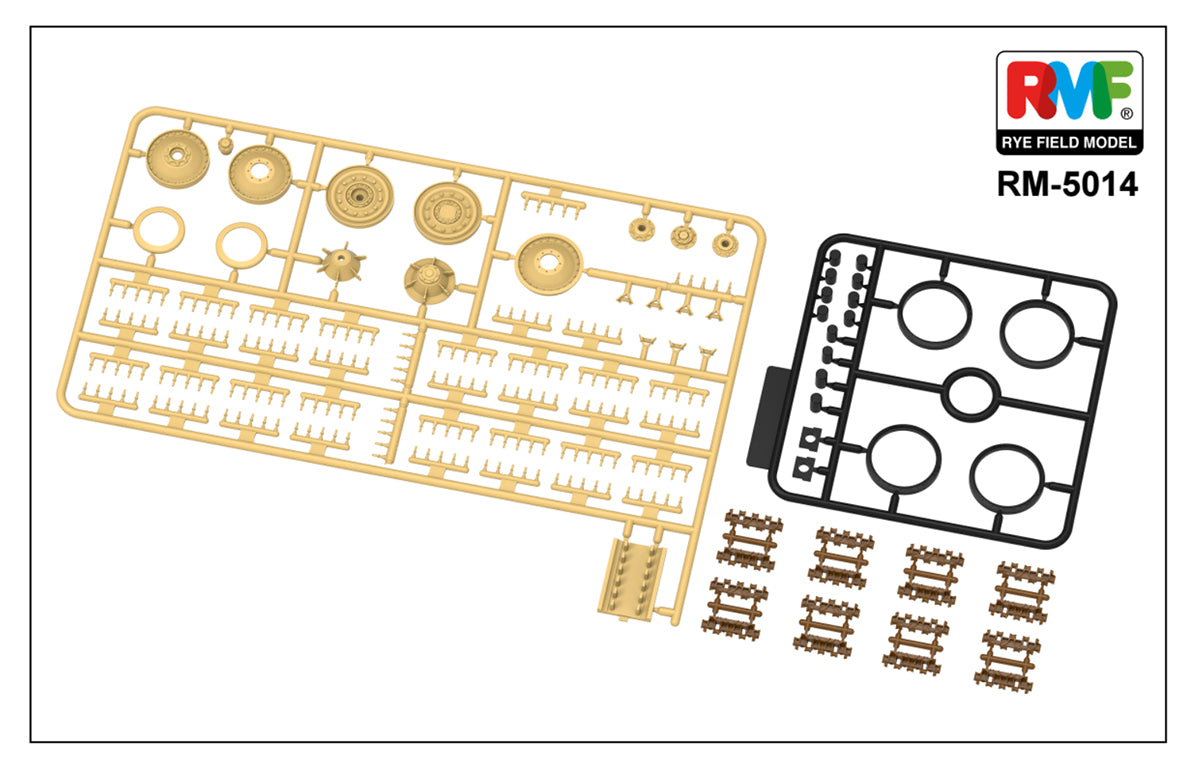 1/35 Workable Track Links For Panther Ausf.A/G - Hobby Sense