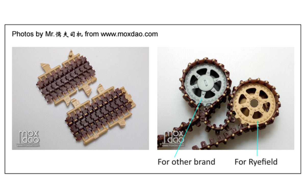 1/35 Workable Track Links For Panther Ausf.A/G - Hobby Sense