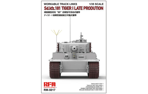 1/35 Tiger I Late Workable Track Links - Hobby Sense