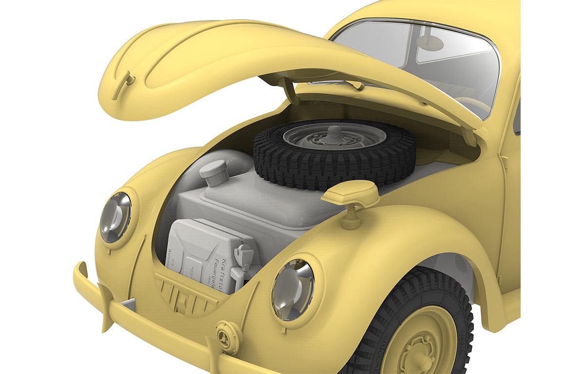 1/35 German Staff Car Type 82E with Full Interior - Hobby Sense