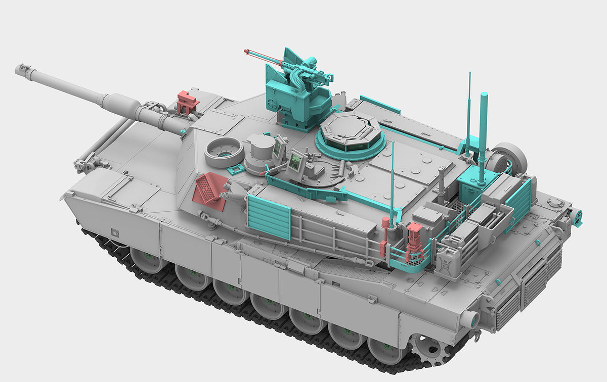 1/35 M1A2 Sep V2 Abrams - Hobby Sense