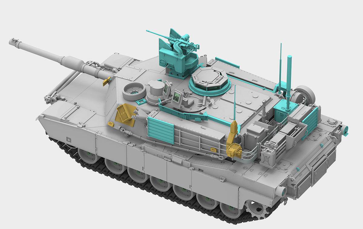 1/35 M1A2 Sep V2 Abrams - Hobby Sense