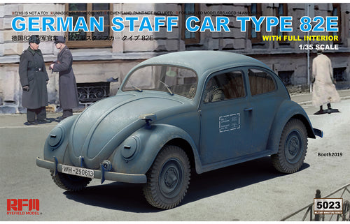 1/35 German Staff Car Type 82E with Full Interior - Hobby Sense