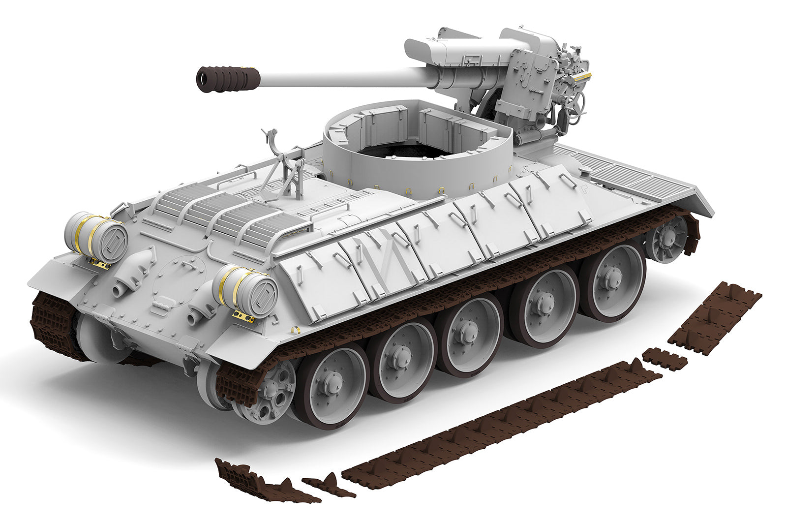 1/35 T34/D30 122mm Syrian Self Propelled Howitzer - Hobby Sense