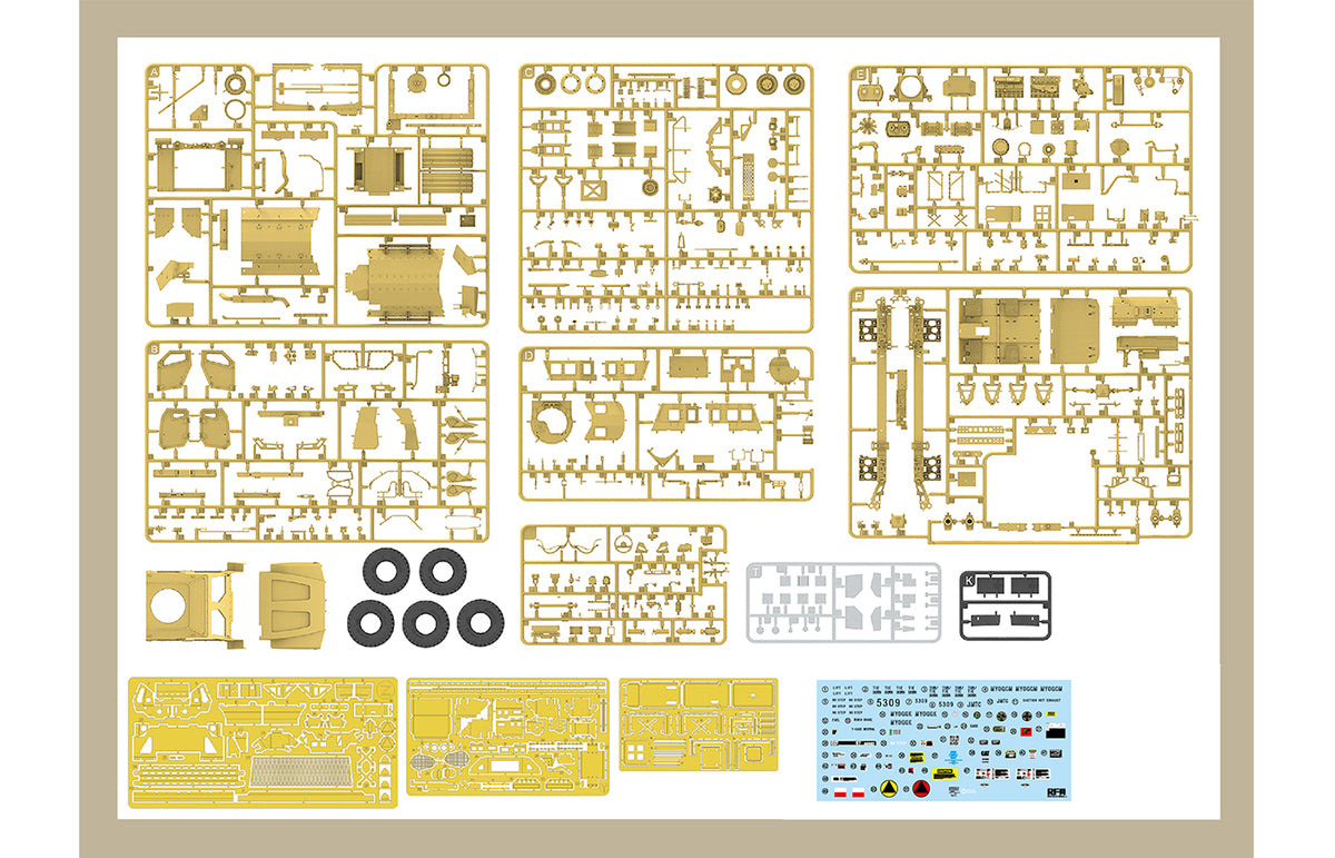 1/35 M1240A1 M-ATV, Full Interior - Hobby Sense