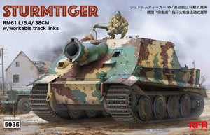 1/35 Sturmtiger with Workable Track Links - Hobby Sense