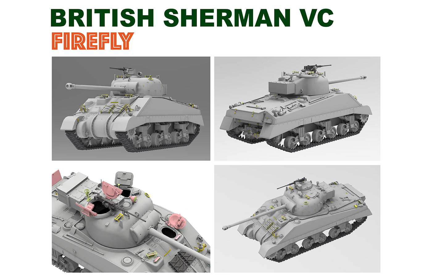1/35 British Sherman VC Firefly - Hobby Sense